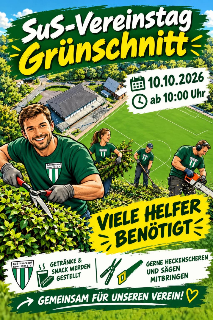 Gemeinsame Platzsäuberung - 10.10.
